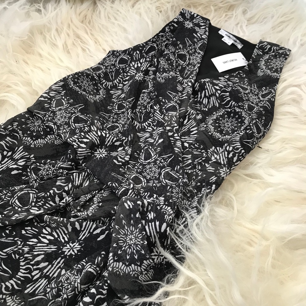 HELMUT LANG Printed Knee-Length Dress